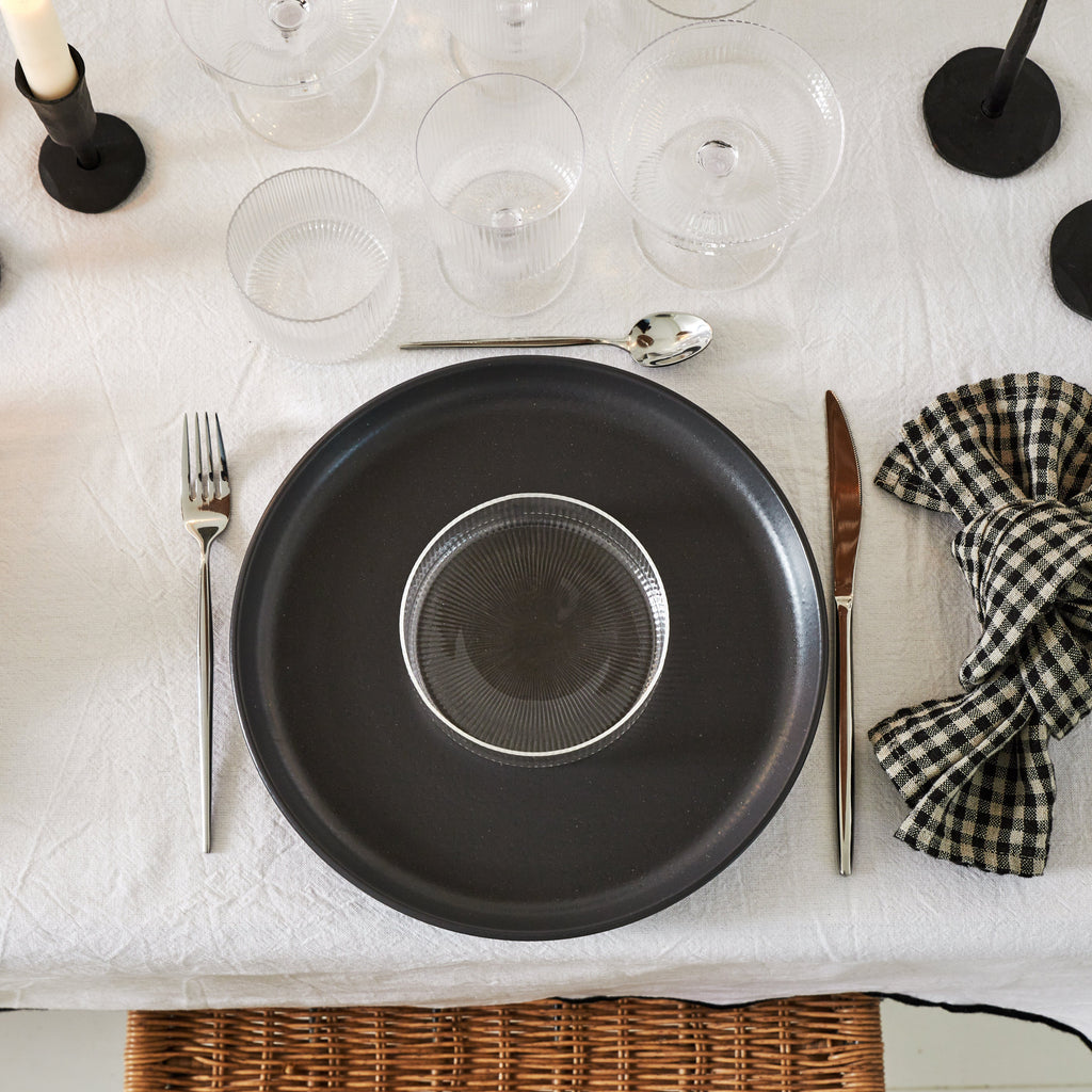 Lot de 4 coupelles plates