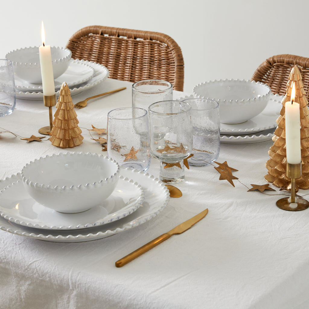 Verres à bulle transparent