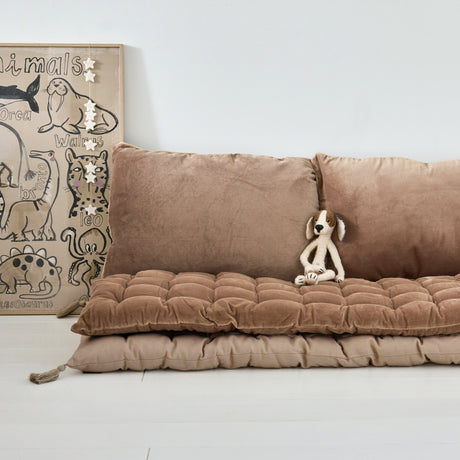 Tapis de sol ou coussin en velours