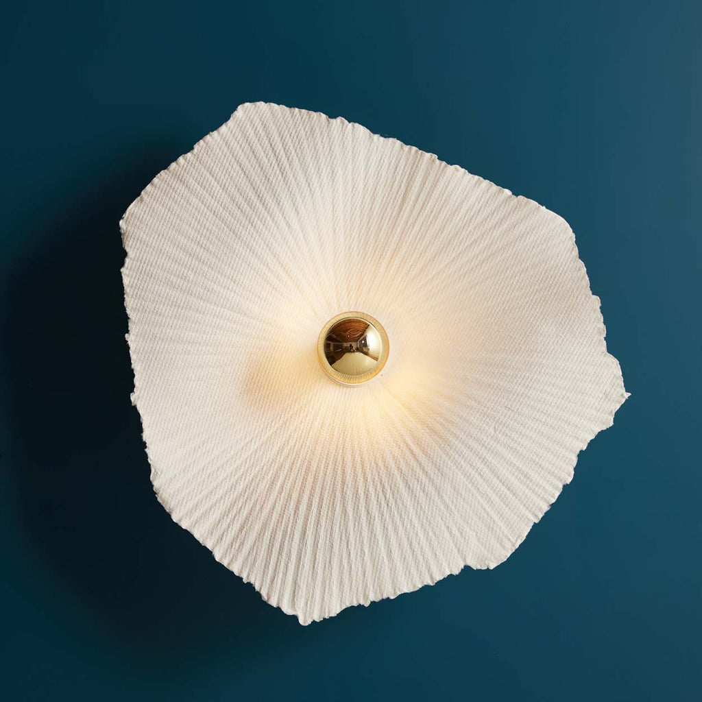 Applique fleur en papier