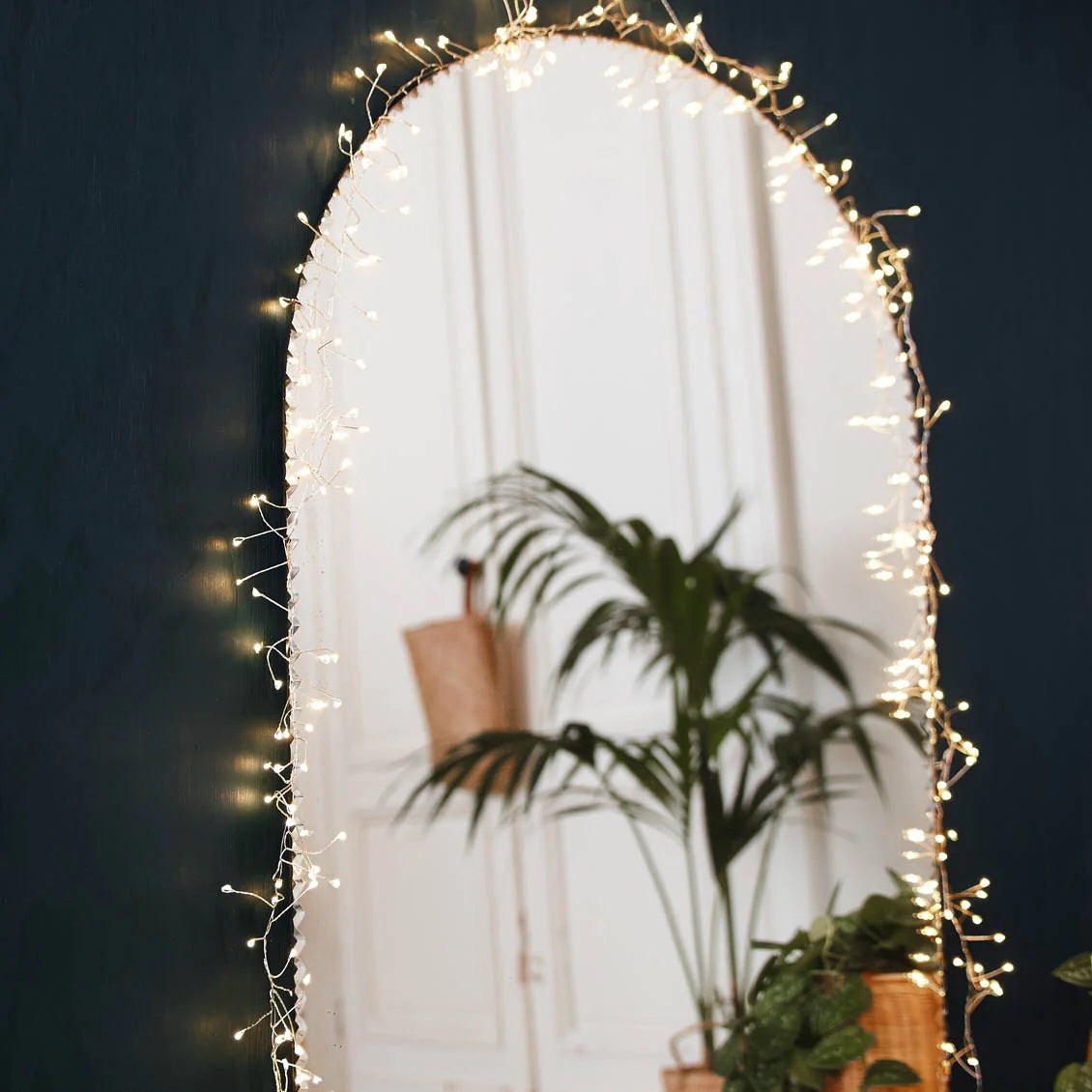Lot De 2 Guirlandes Décoratives En Cristal à Facettes - 6 Pieds Avec Gouttes, Par Valérie