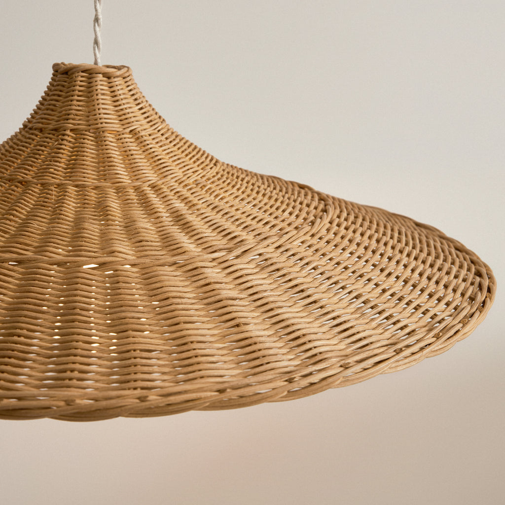 Grand Abat-jour tressé seul