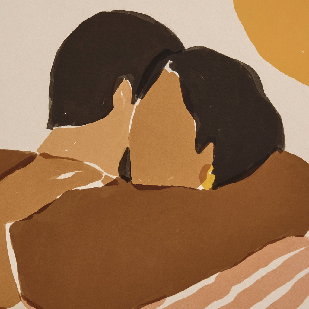 Affiche Etreinte ou Matisse