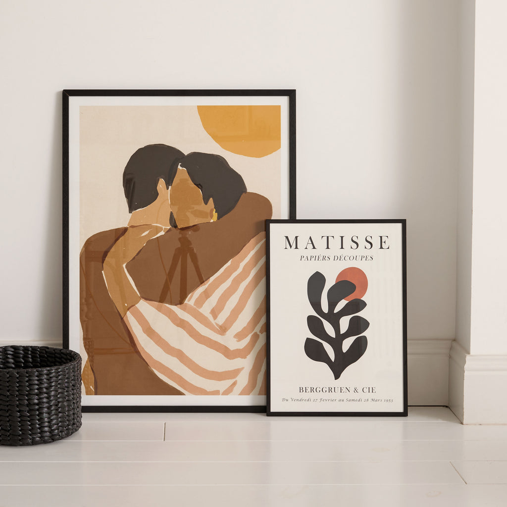 Affiche Etreinte ou Matisse