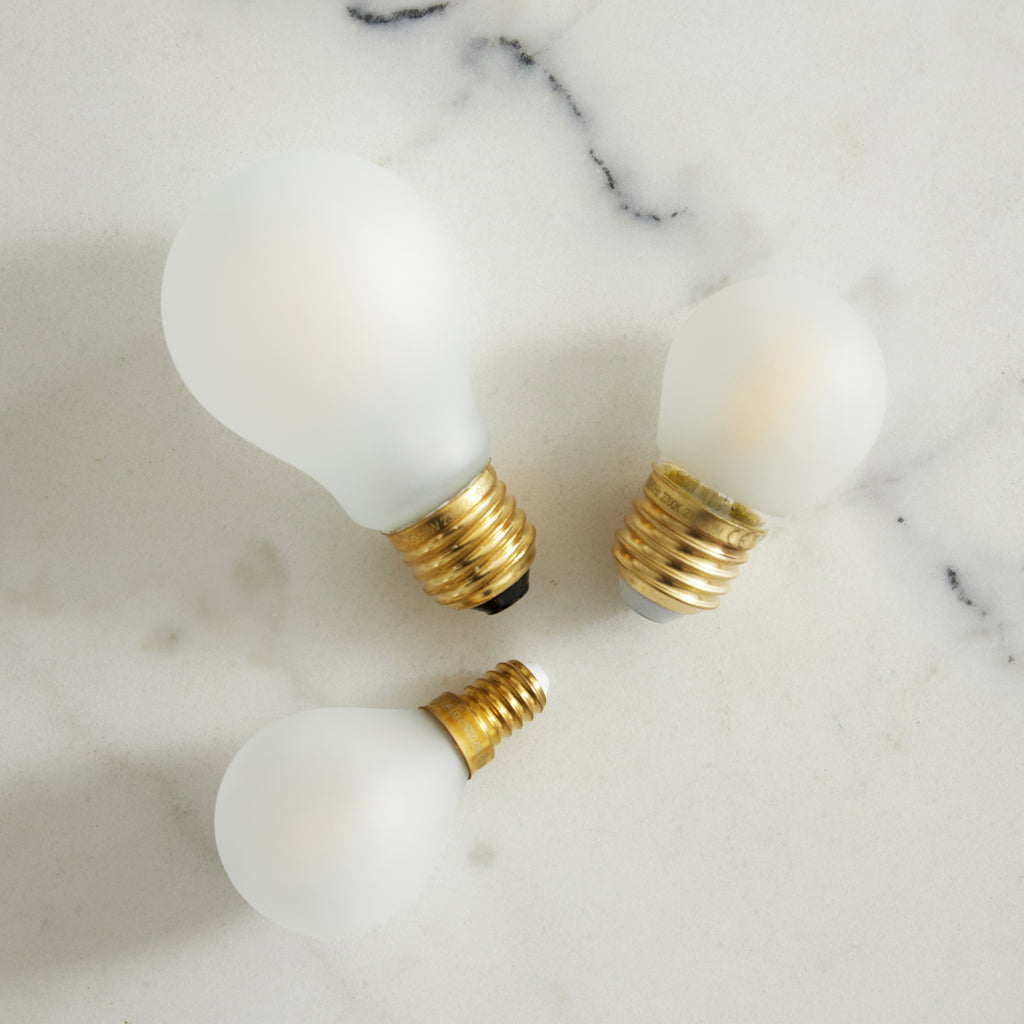 Ampoule dépolie mat