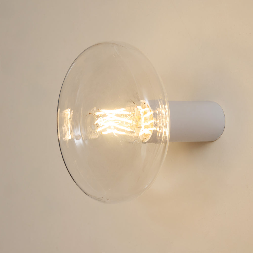 Applique plate transparente