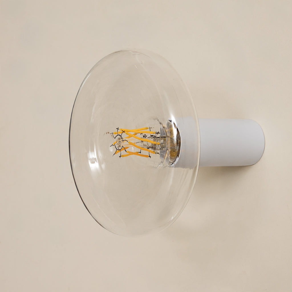 Applique plate transparente