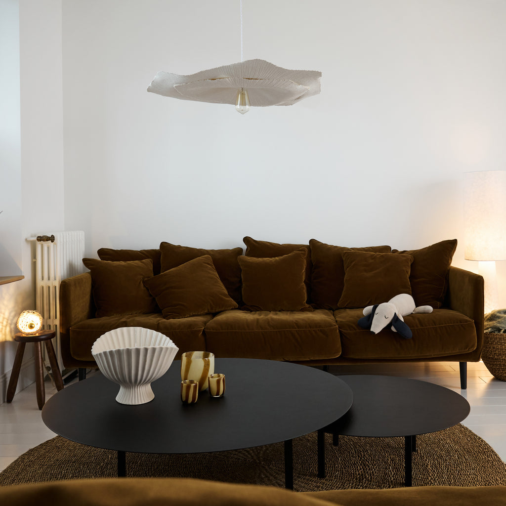 Suspension fleur double