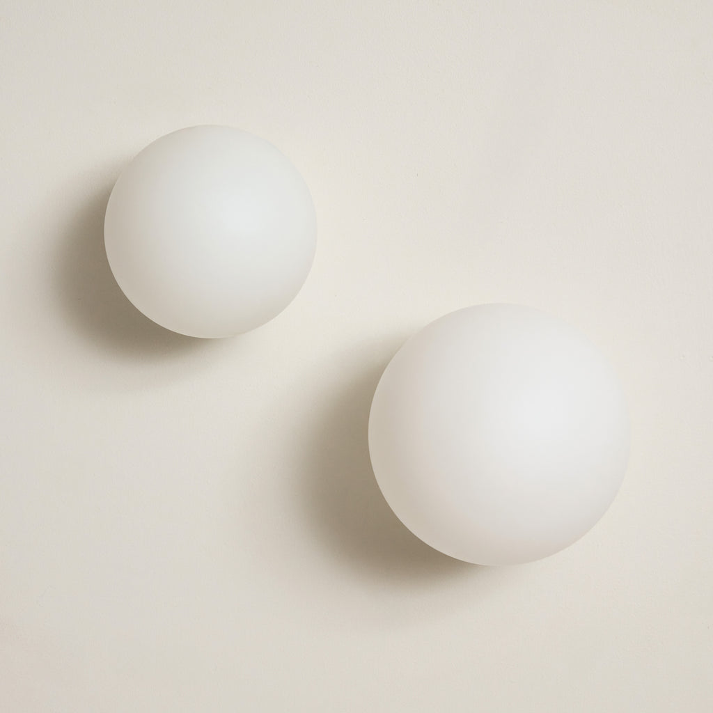 Applique boule encastrée