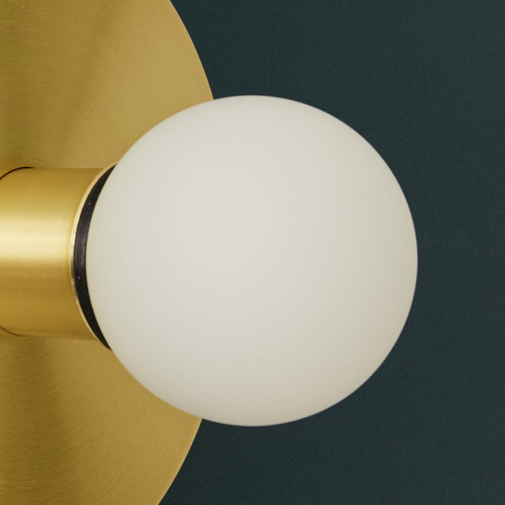 Ampoule Opale pour applique Disque