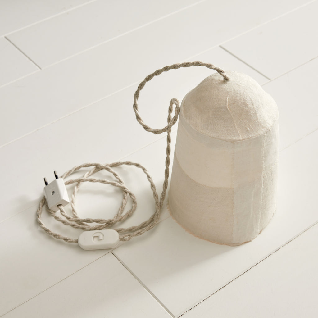 avant bundle Baladeuse en tissu crème