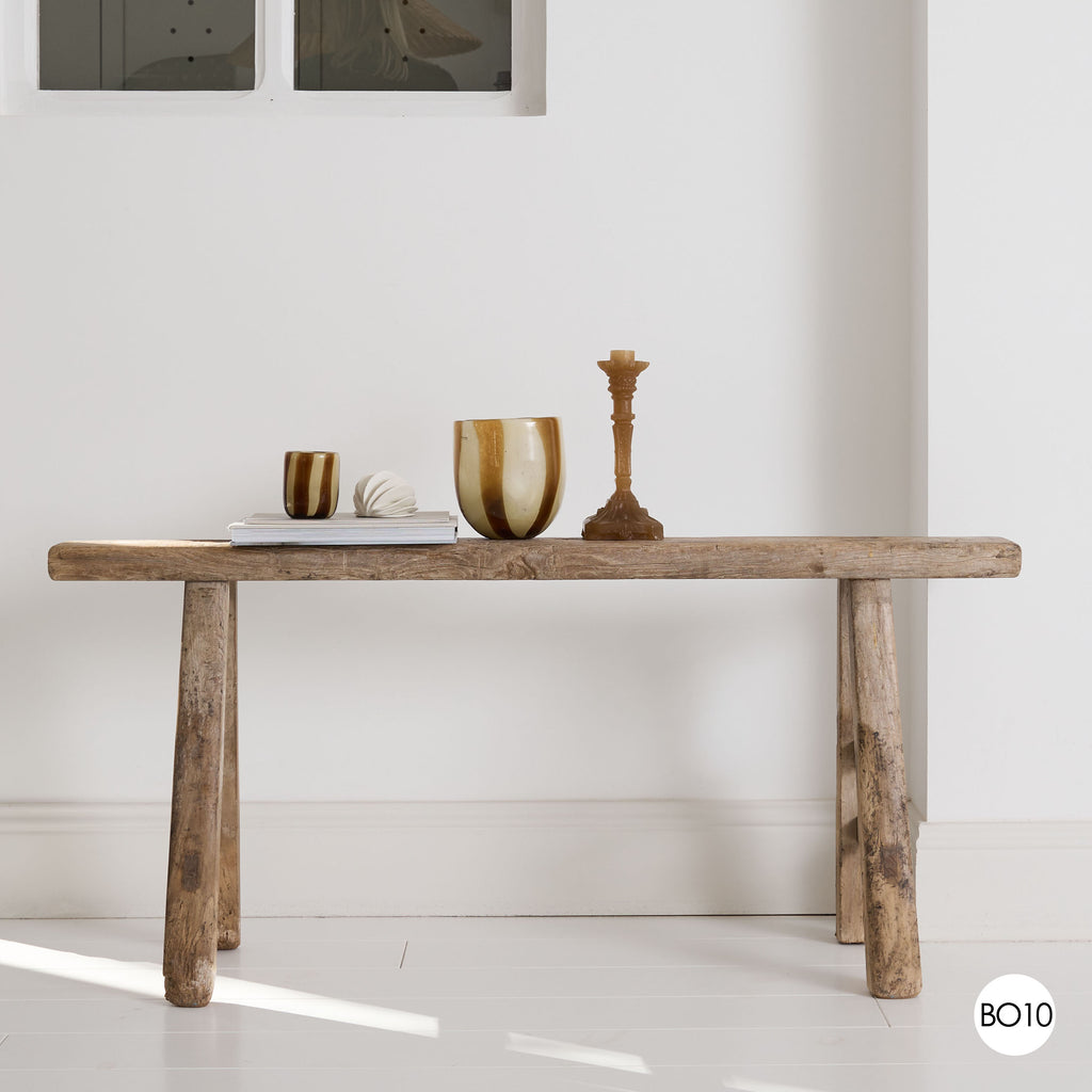 Banc en bois vintage