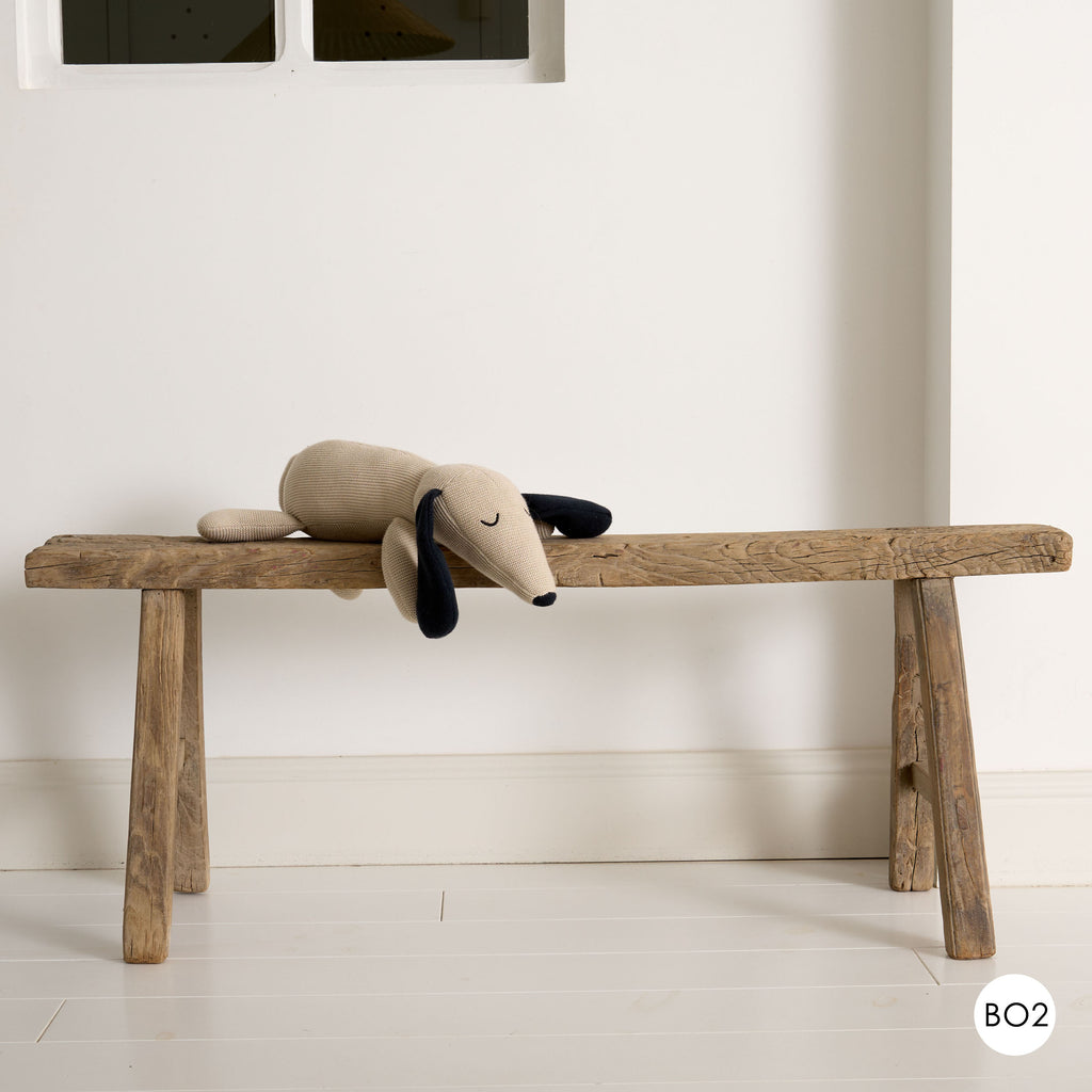 Banc en bois vintage