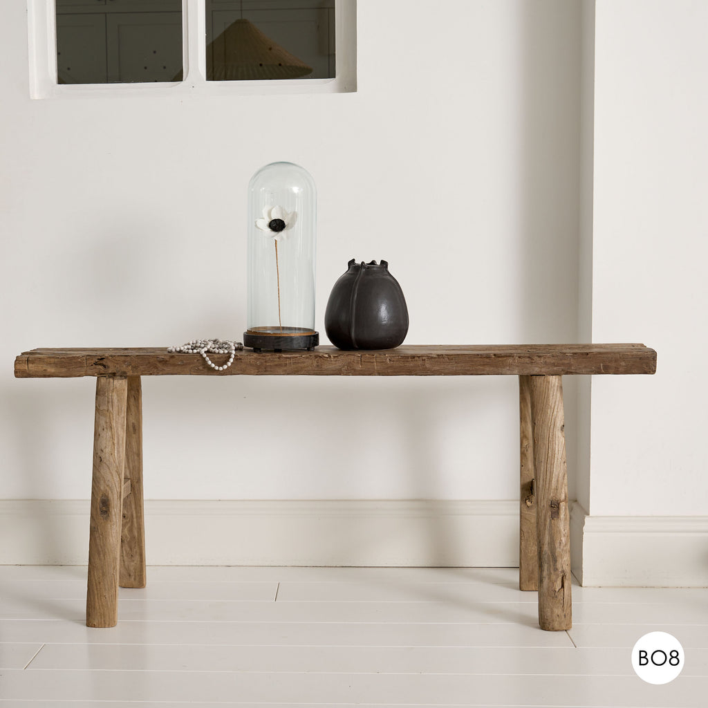 Banc en bois vintage