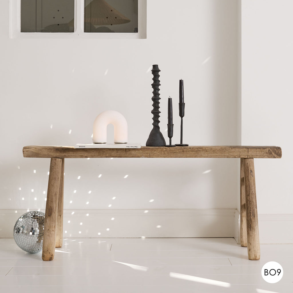 Banc en bois vintage