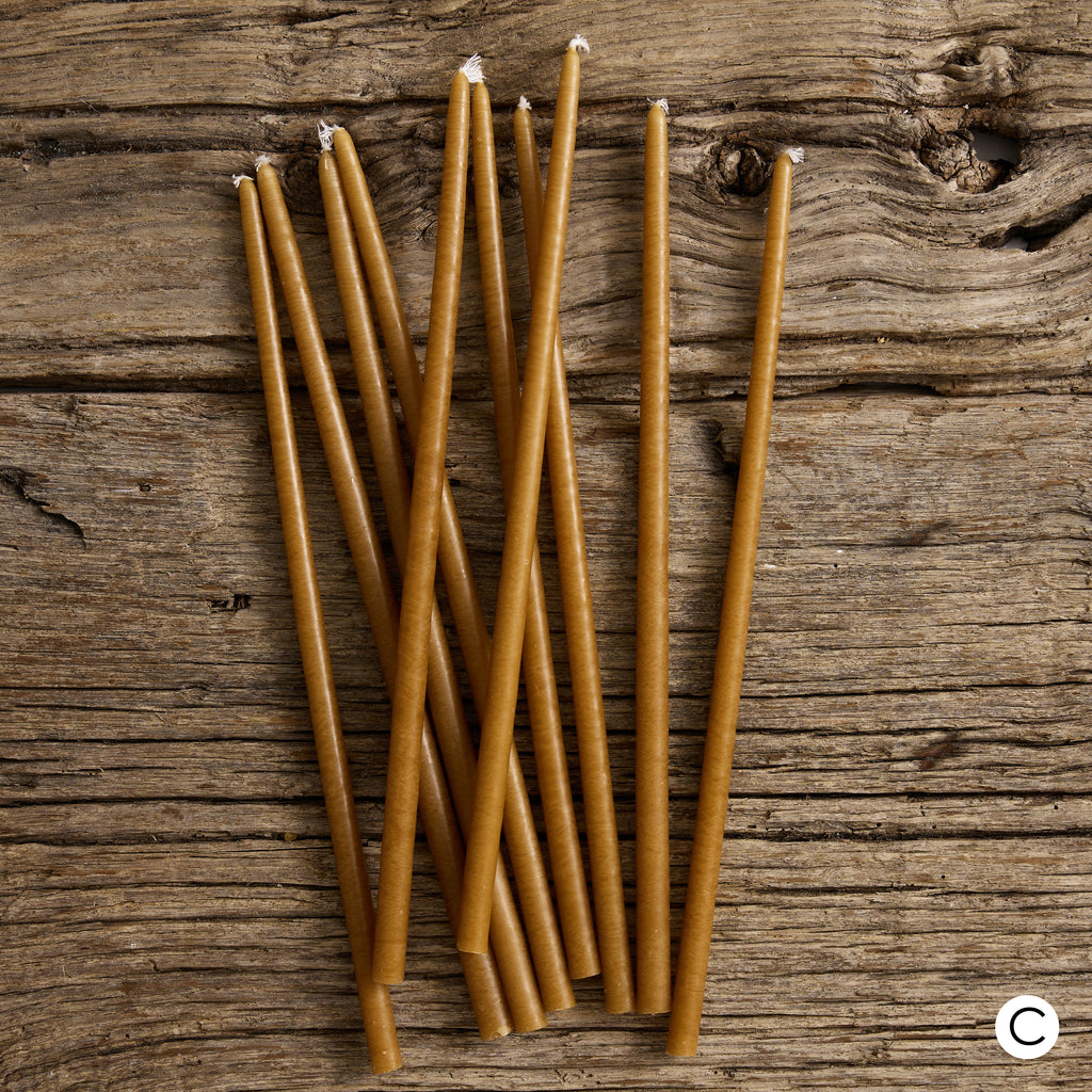 Lot de 10 bougies fines
