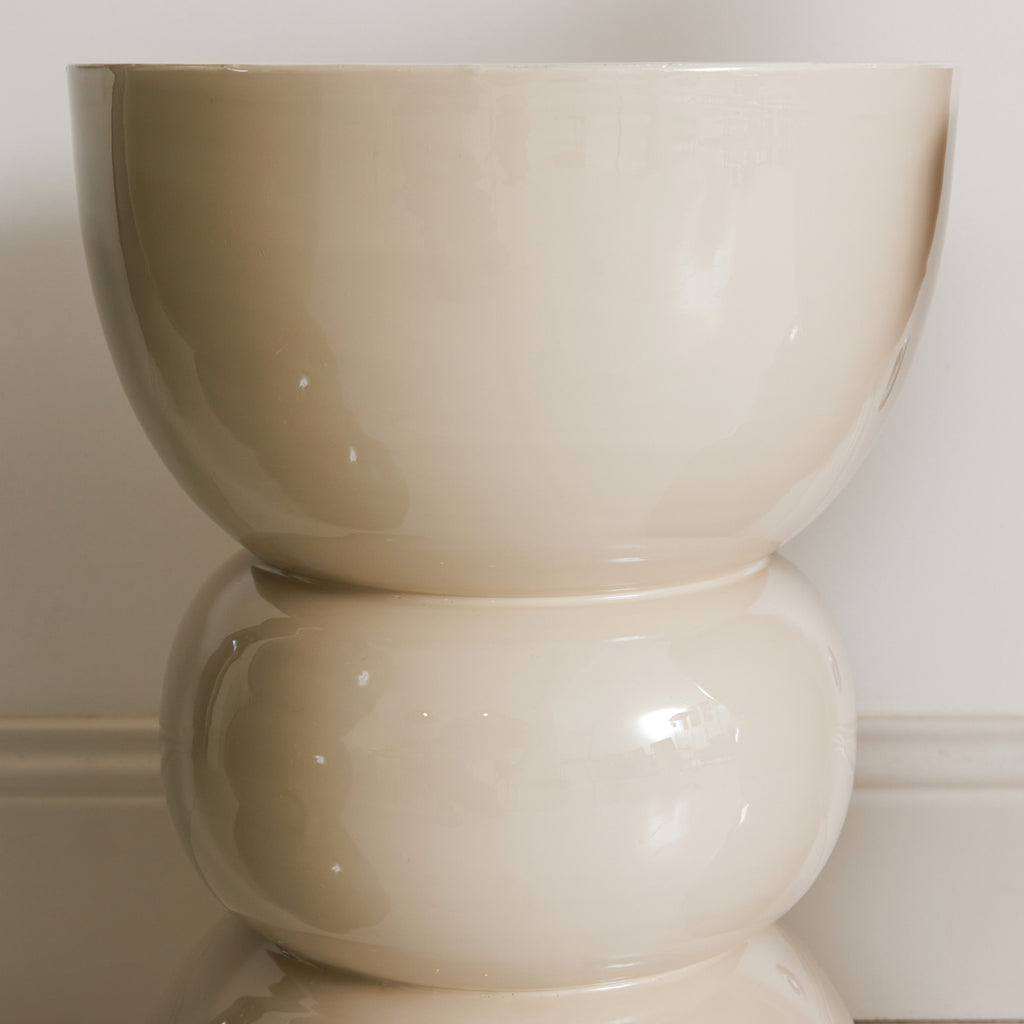 Bout de canapé "Sablier" Crème