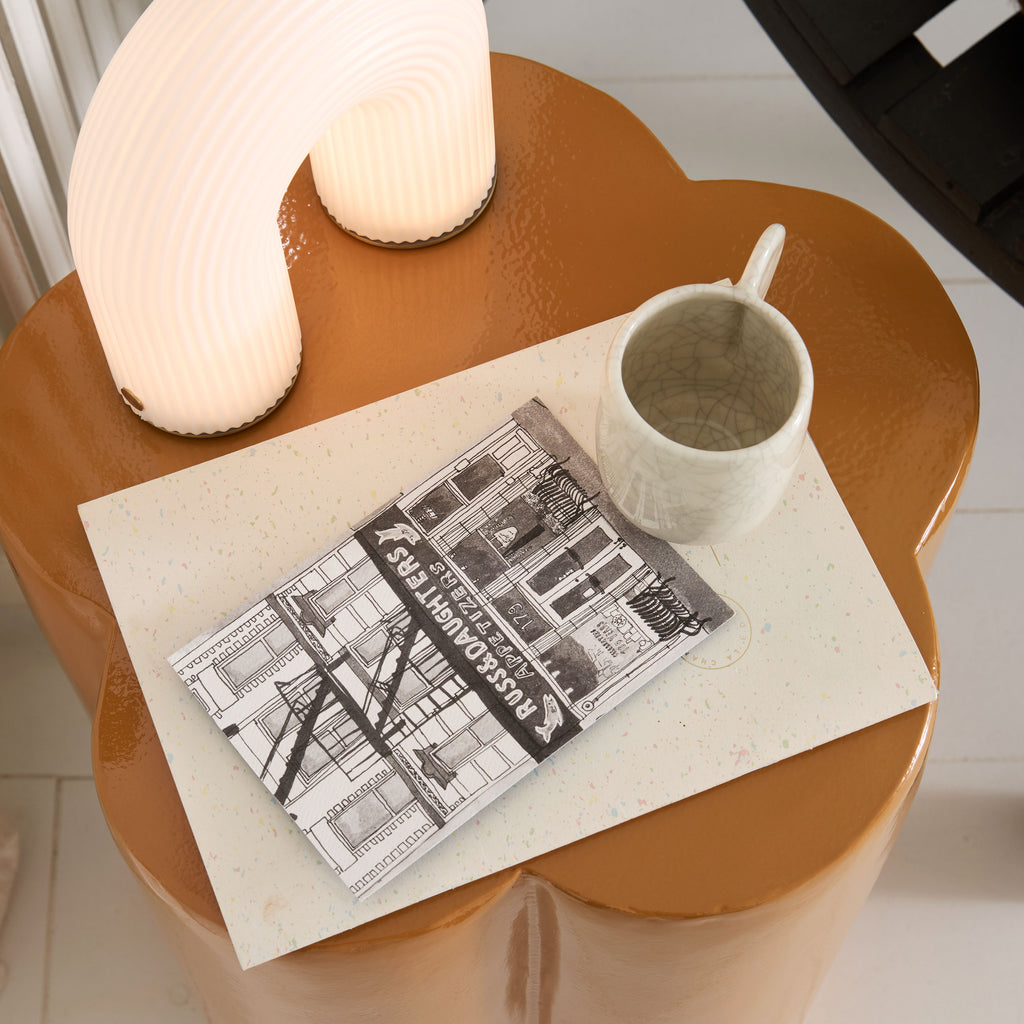 Bout de canapé Ocre