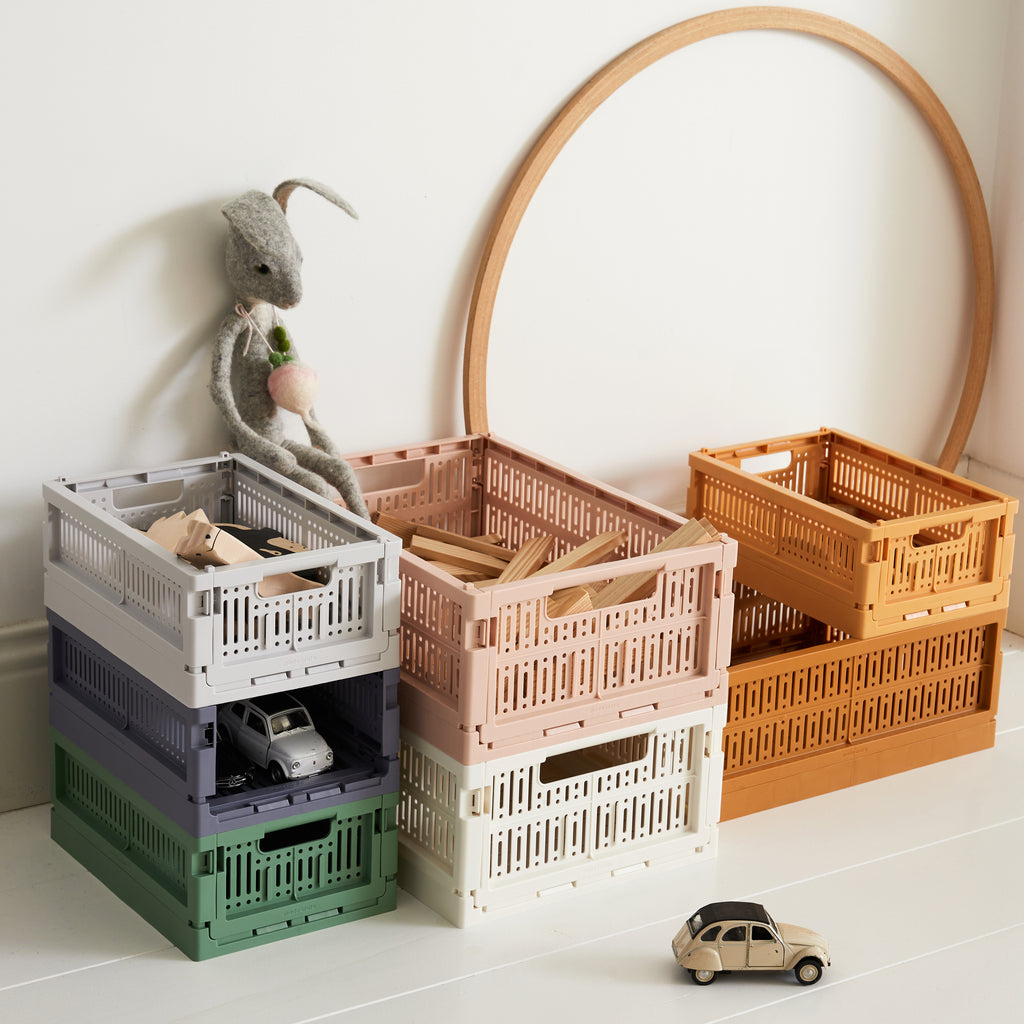 Caisse pliante et superposable