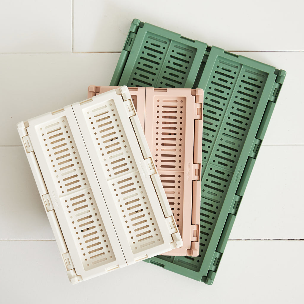 Caisse pliante et superposable