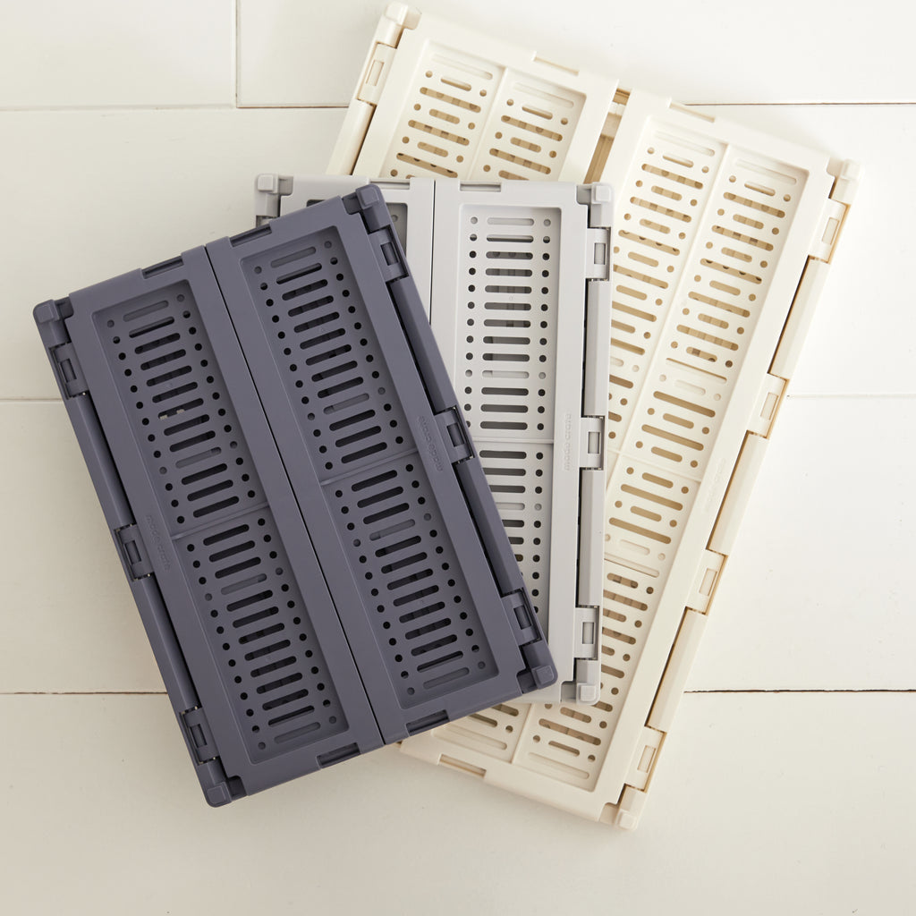 Caisse pliante et superposable