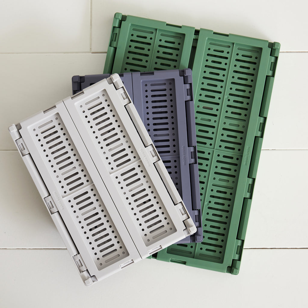 Caisse pliante et superposable