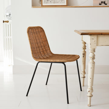 Chaise tressée Interieur / Extérieur