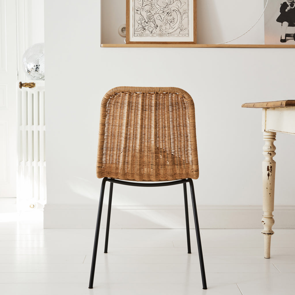 Chaise tressée Interieur / Extérieur