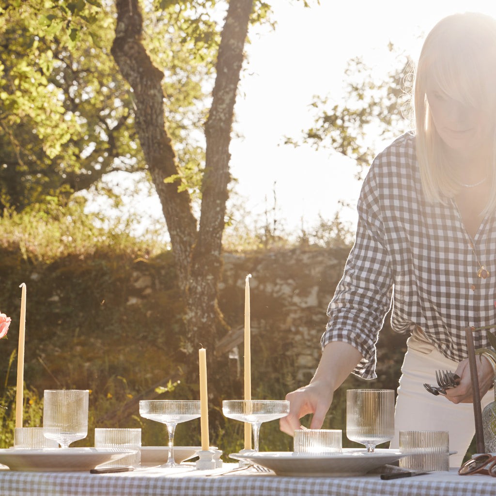 Coupes à champagne ou verres à cocktail