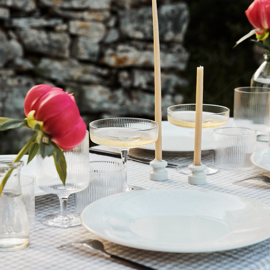 Coupes à champagne ou verres à cocktail