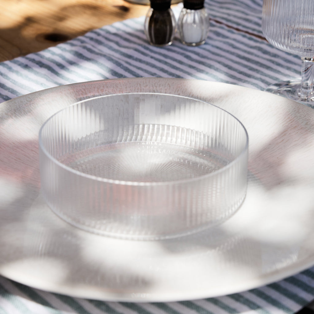 Lot de 4 coupelles plates