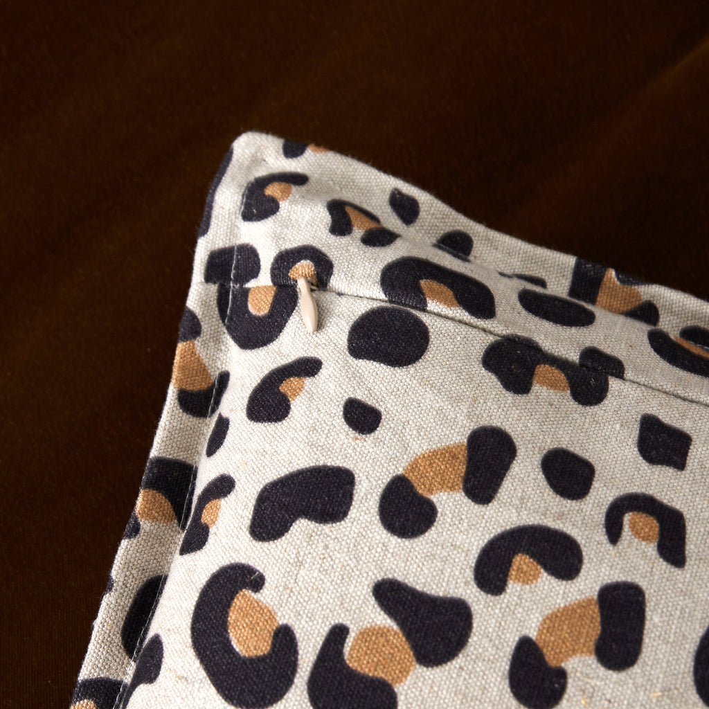 Housse de coussin Léopard