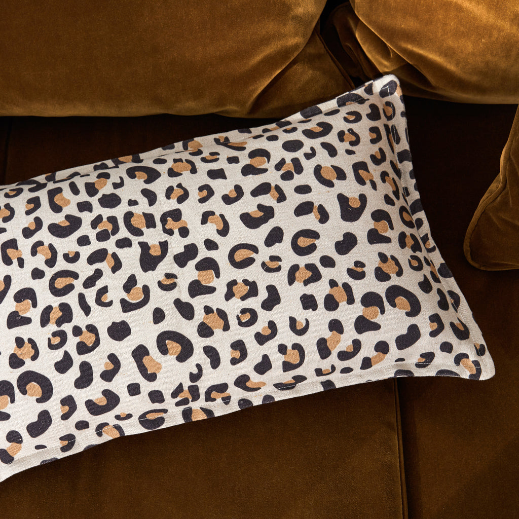 Housse de coussin Léopard