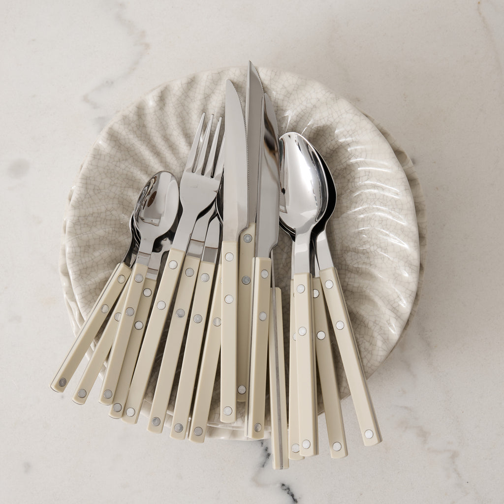 Set de 16 couverts Ivoire