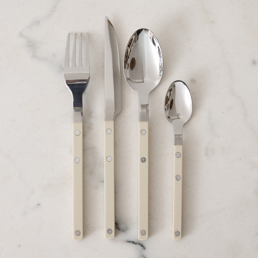 Set de 16 couverts Ivoire