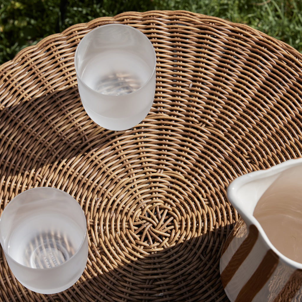 Fauteuil ou table basse tressé