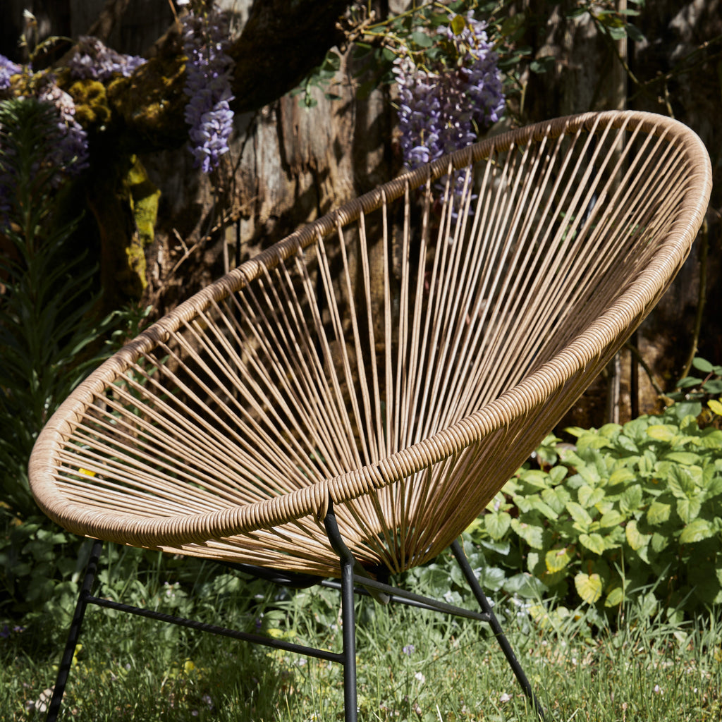 Fauteuil ou table basse tressé