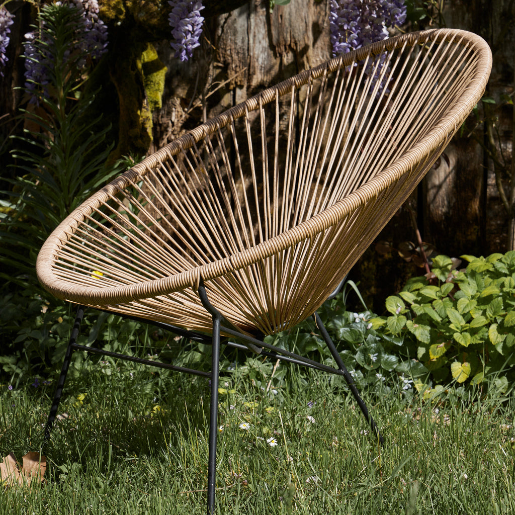 Fauteuil ou table basse tressé