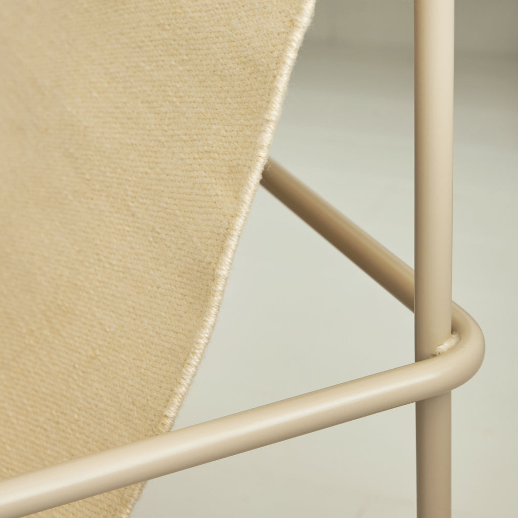 Fauteuil tissu Beige / beige