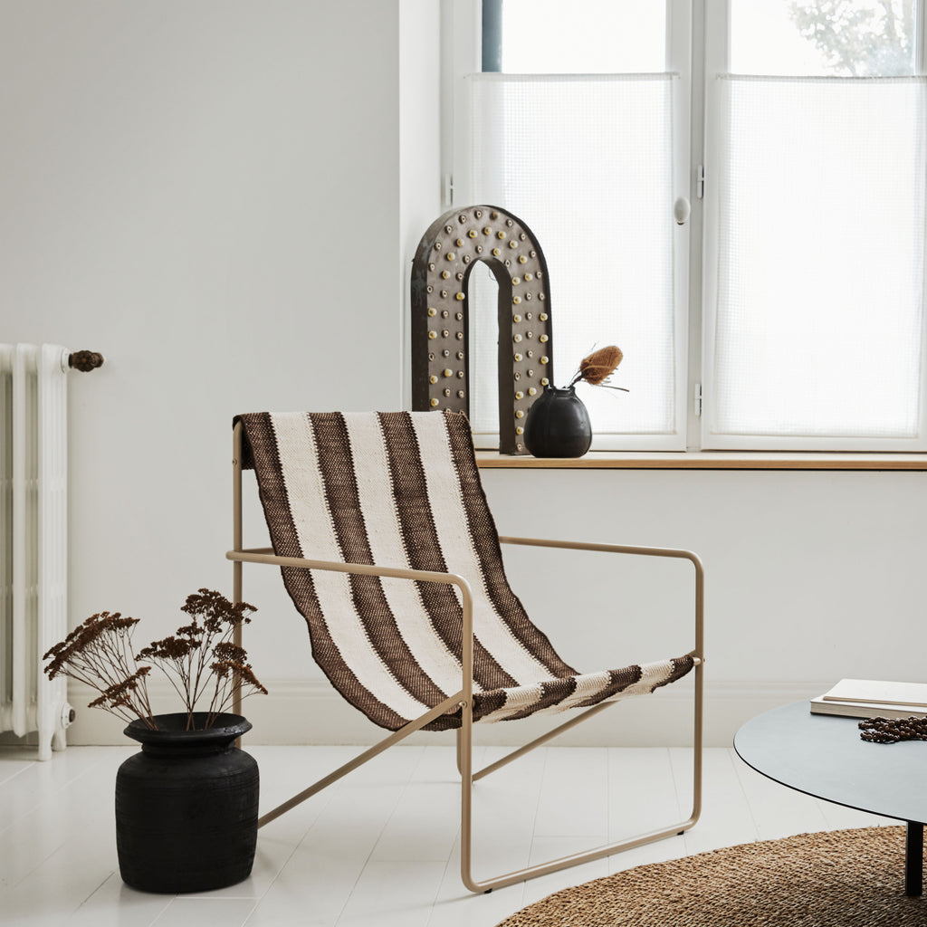 Fauteuil tissu Rayure cabine