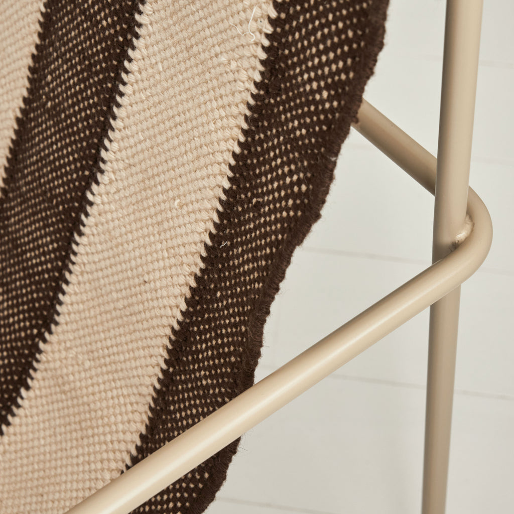 Fauteuil tissu Rayure cabine