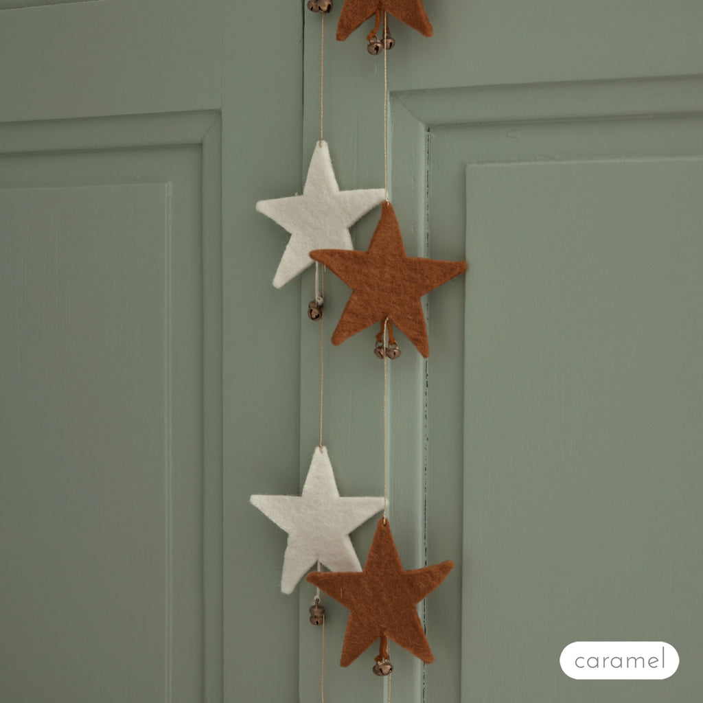 Guirlande étoile feutre