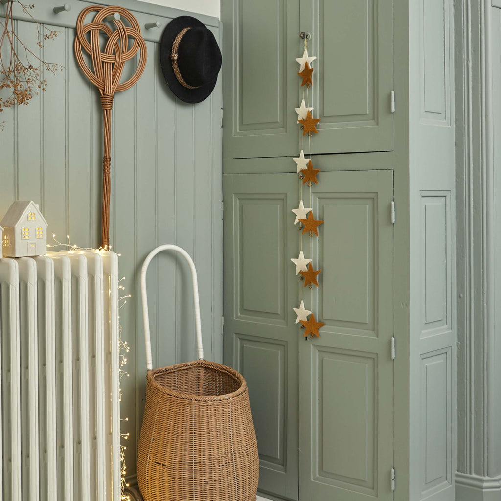 Guirlande étoile feutre