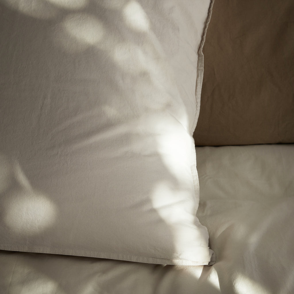 Linge de lit en coton Naturel