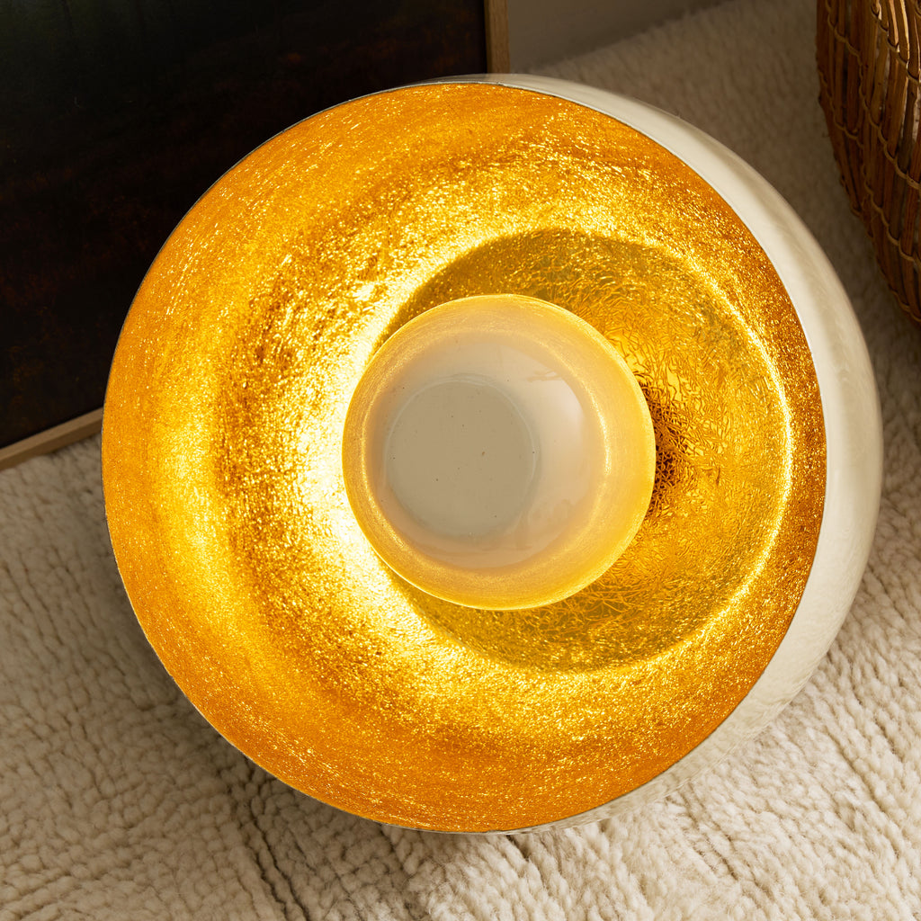 Lampe cloche Crème M