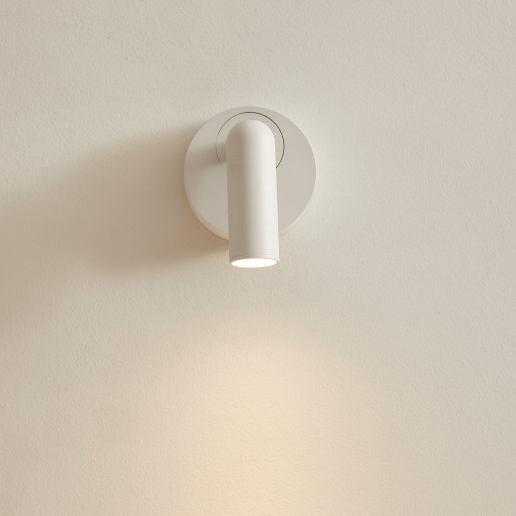 Liseuse ronde Blanche