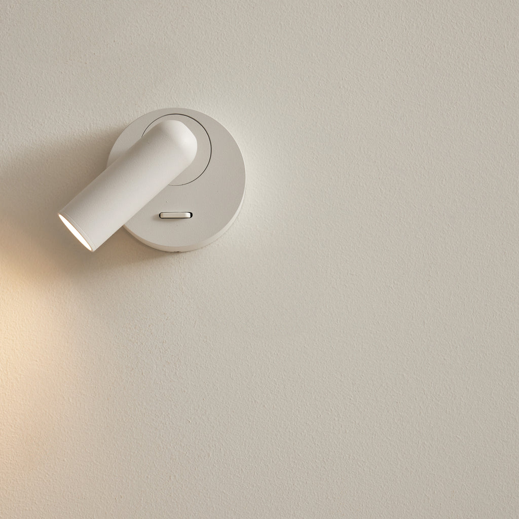 Liseuse ronde Blanche