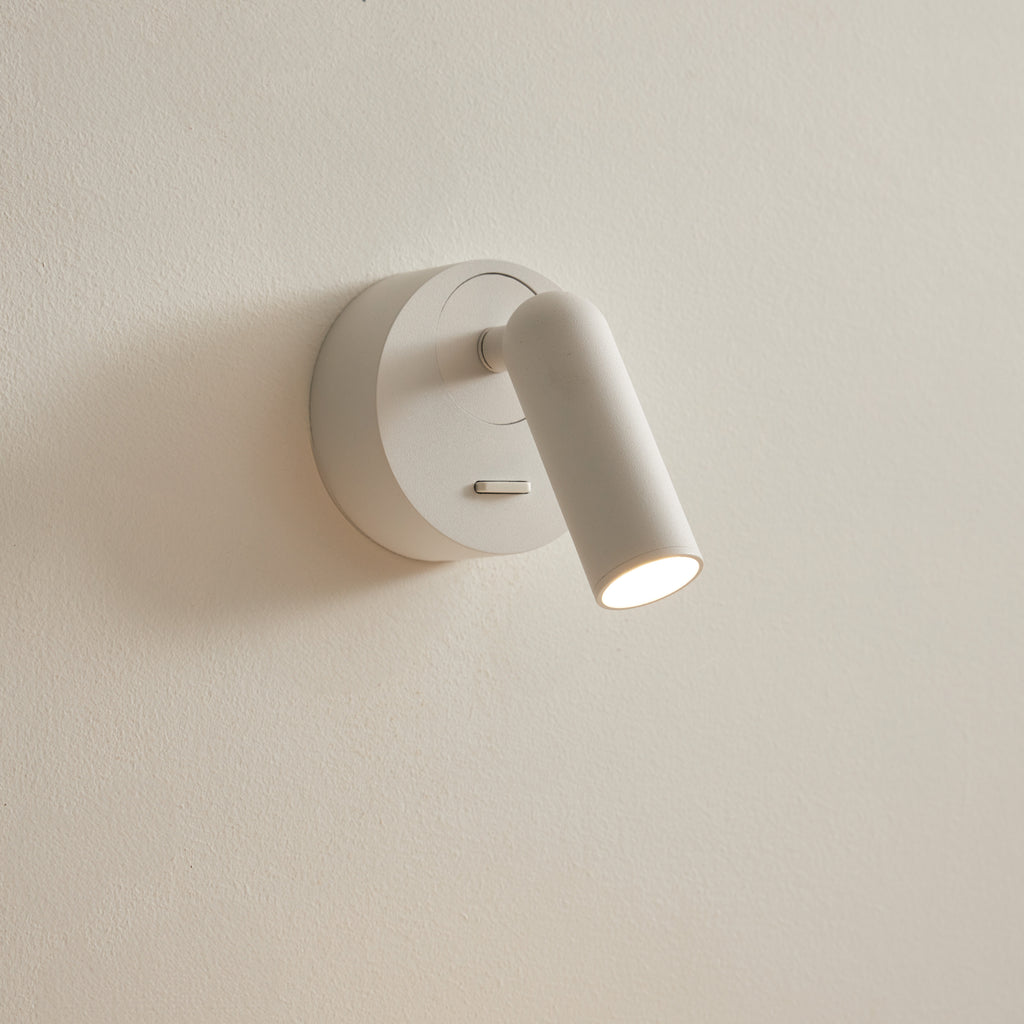 Liseuse ronde Blanche