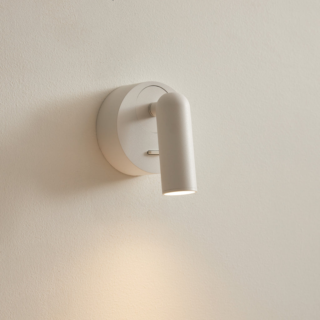 Liseuse ronde Blanche