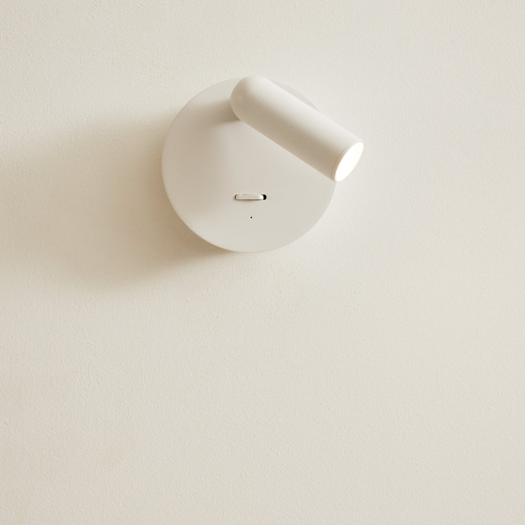 Liseuse sans fil blanche